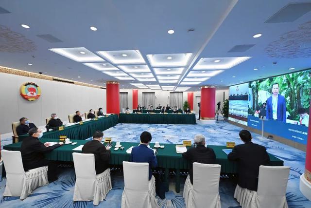全国政协召开网络议政远程协商会 汪洋主持